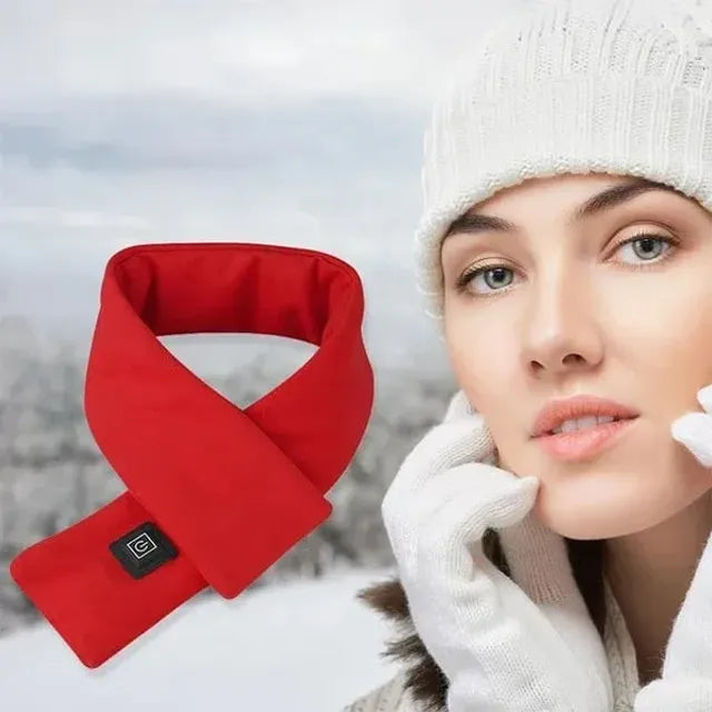 Waterproof Heated Scarf with 3 Heat Levels