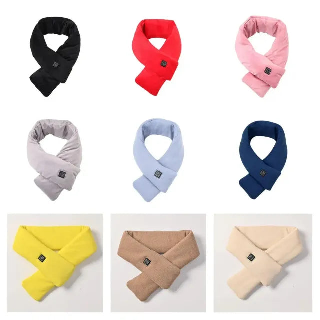 Waterproof Heated Scarf with 3 Heat Levels